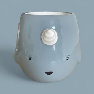 TAG Brand Narwhal Whale Coffee Mug Cup - Grey